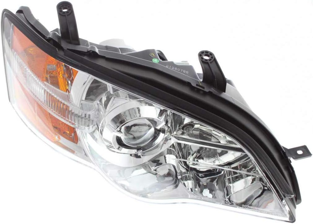 Passenger Side Headlight for Subaru Legacy 2005 D6675