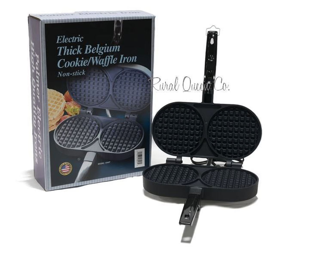 Non-Stick Waffle Iron / Belgian Cookie Iron U4517