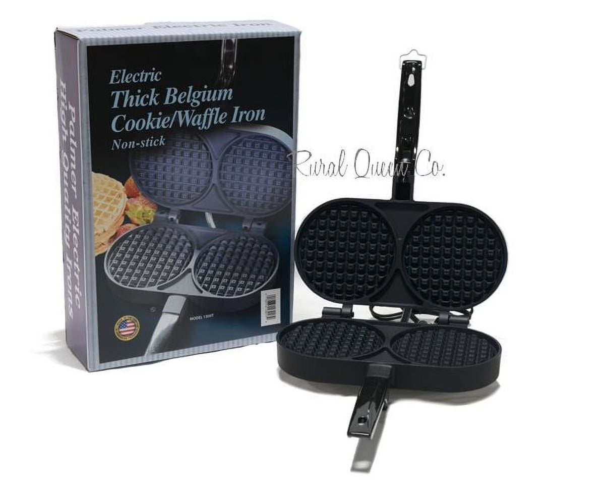Non-Stick Waffle Iron / Belgian Cookie Iron U4517