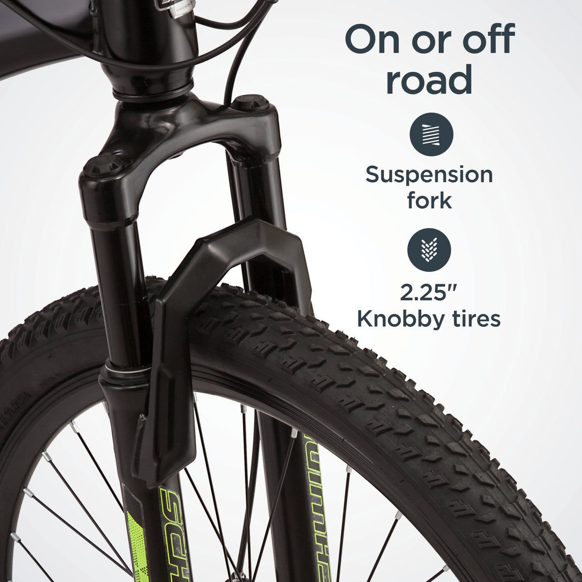26-inch 21 Speed Black Mountain Bike Y105512