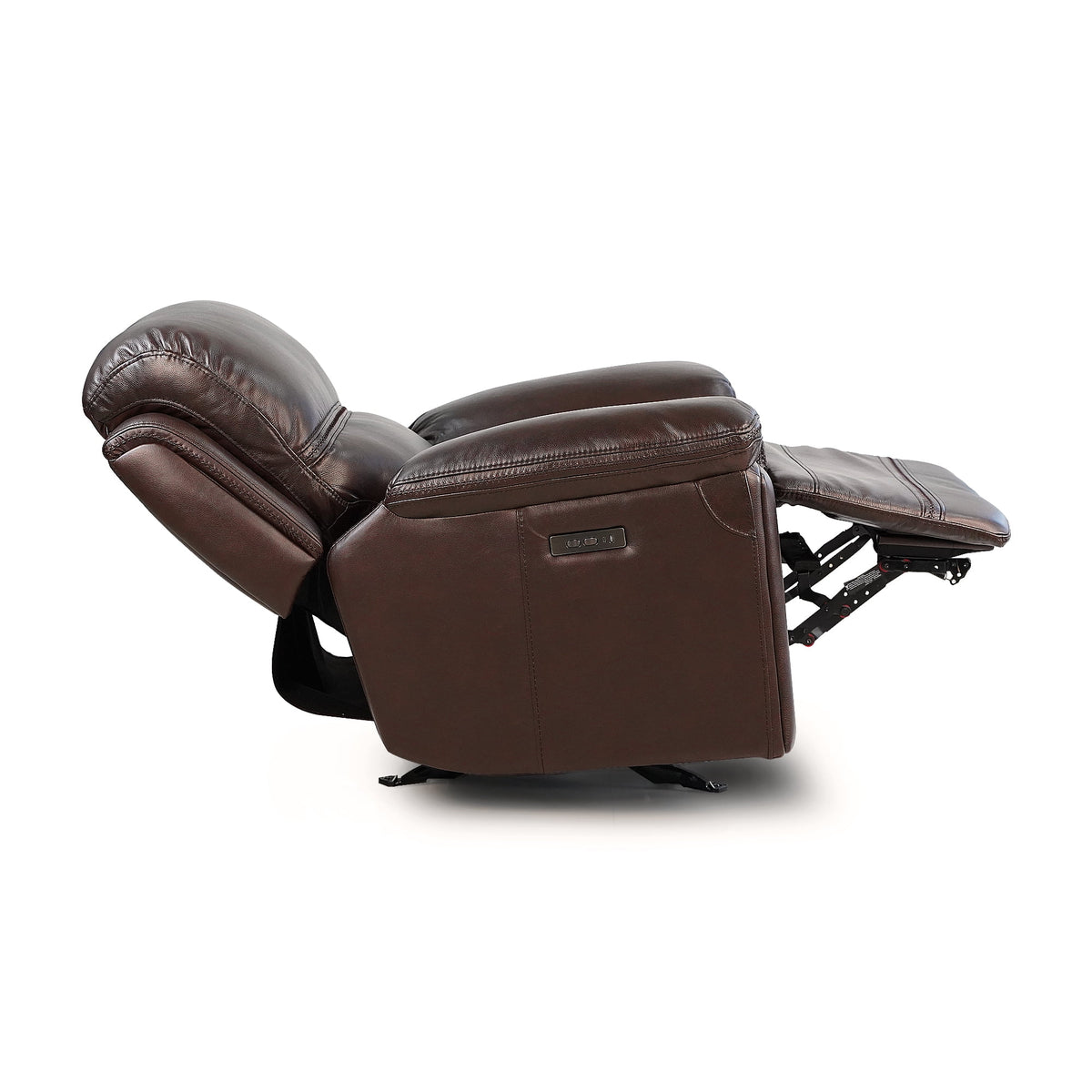 Top Grain Leather Power Recliner Glider Chair N160216