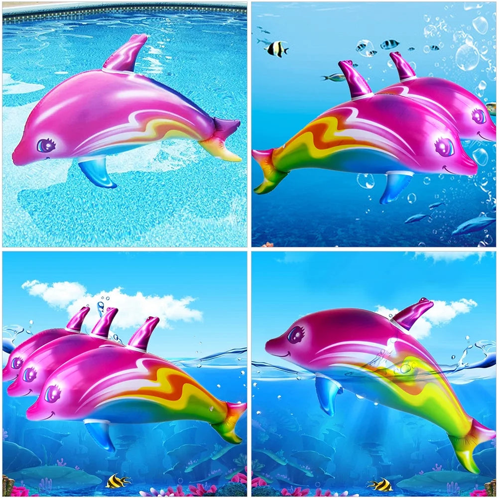 2pcs Inflatable Dolphin Toys E8453