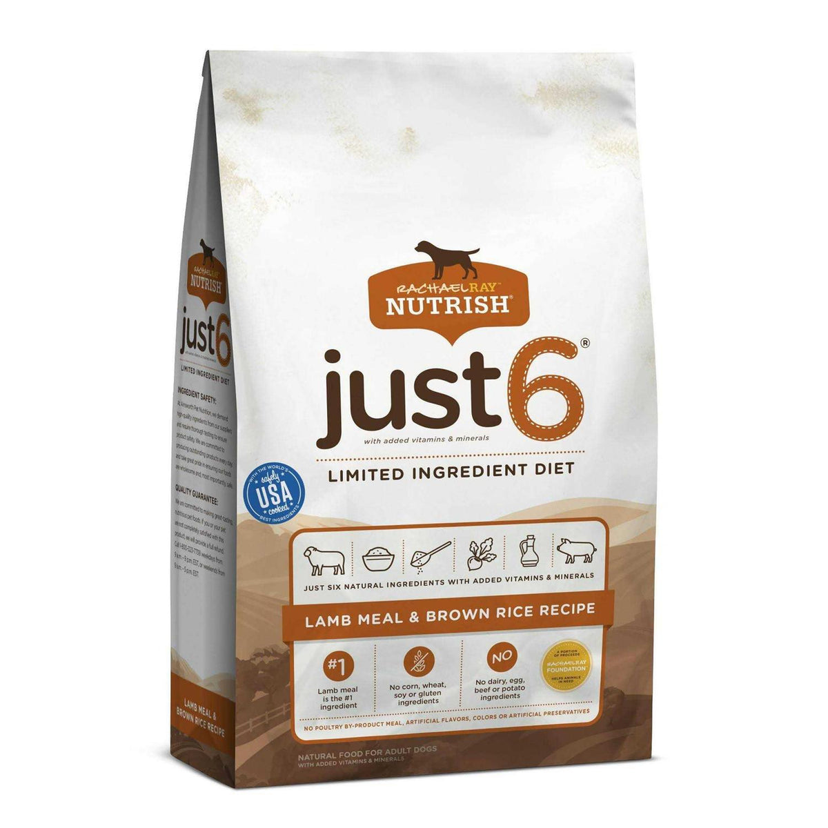 Lamb Meal & Brown Rice Recipe Dry Dog Food M3106