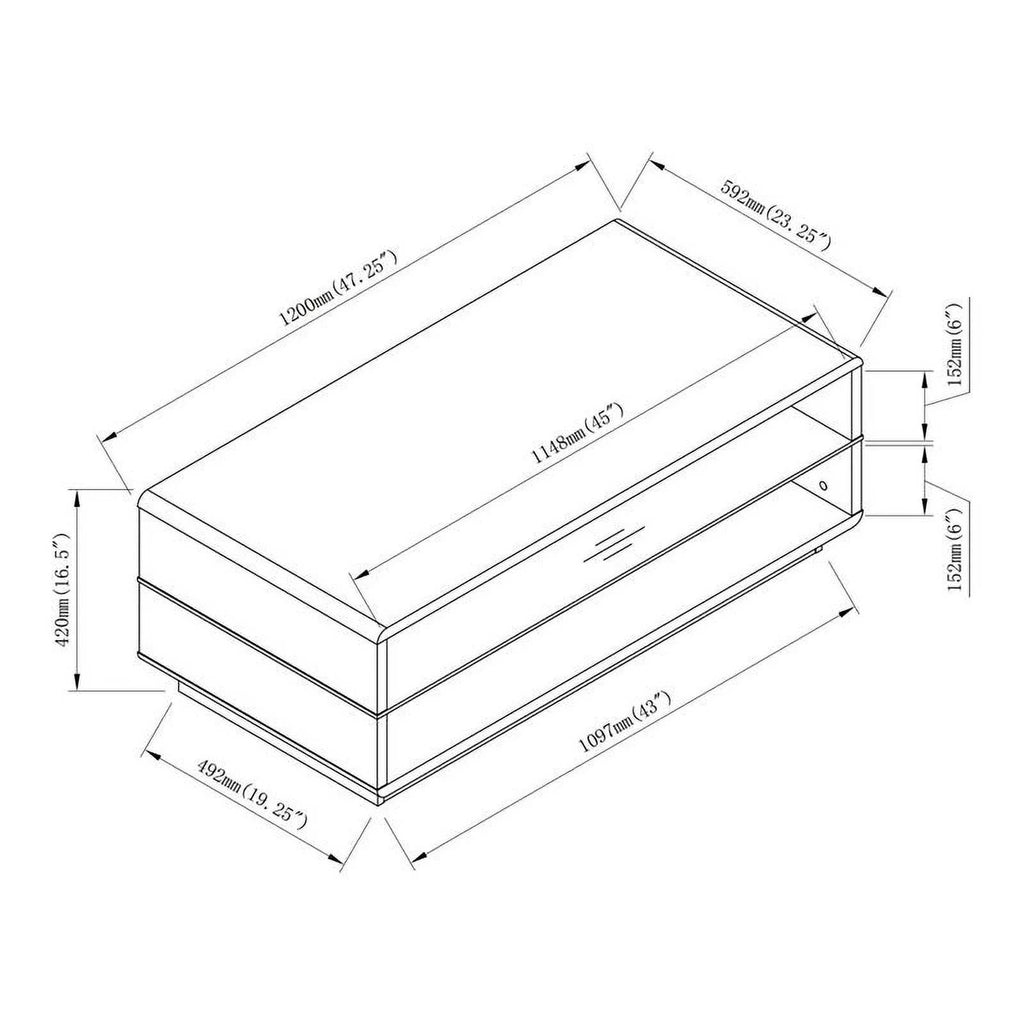 Wood 3-Piece Coffee Table Set W466