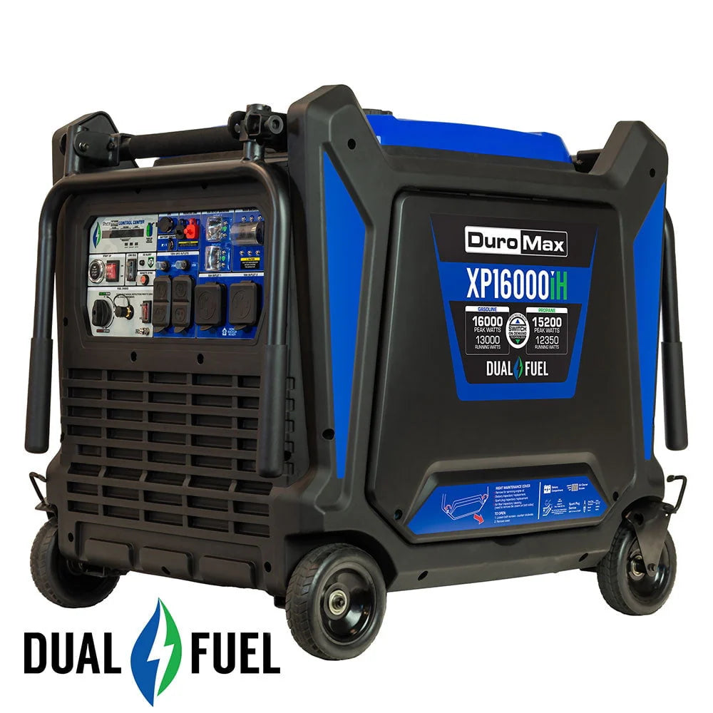 16,000 Watt Dual Fuel Portable Inverter Generator with CO Alert N312