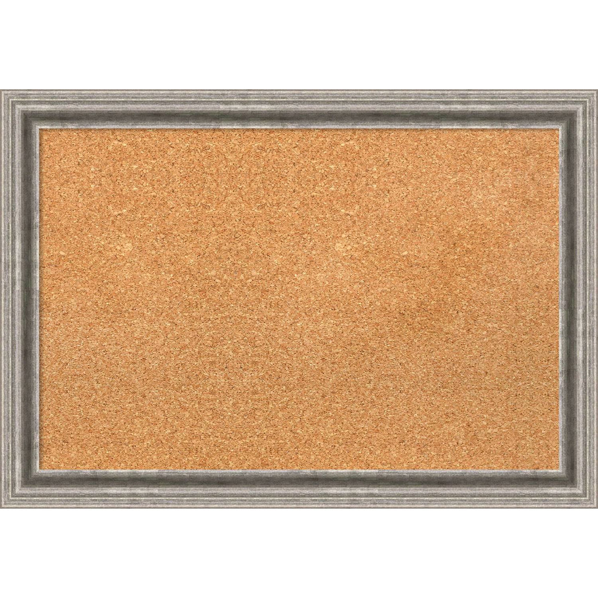 Silver Framed Cork Board Q816851