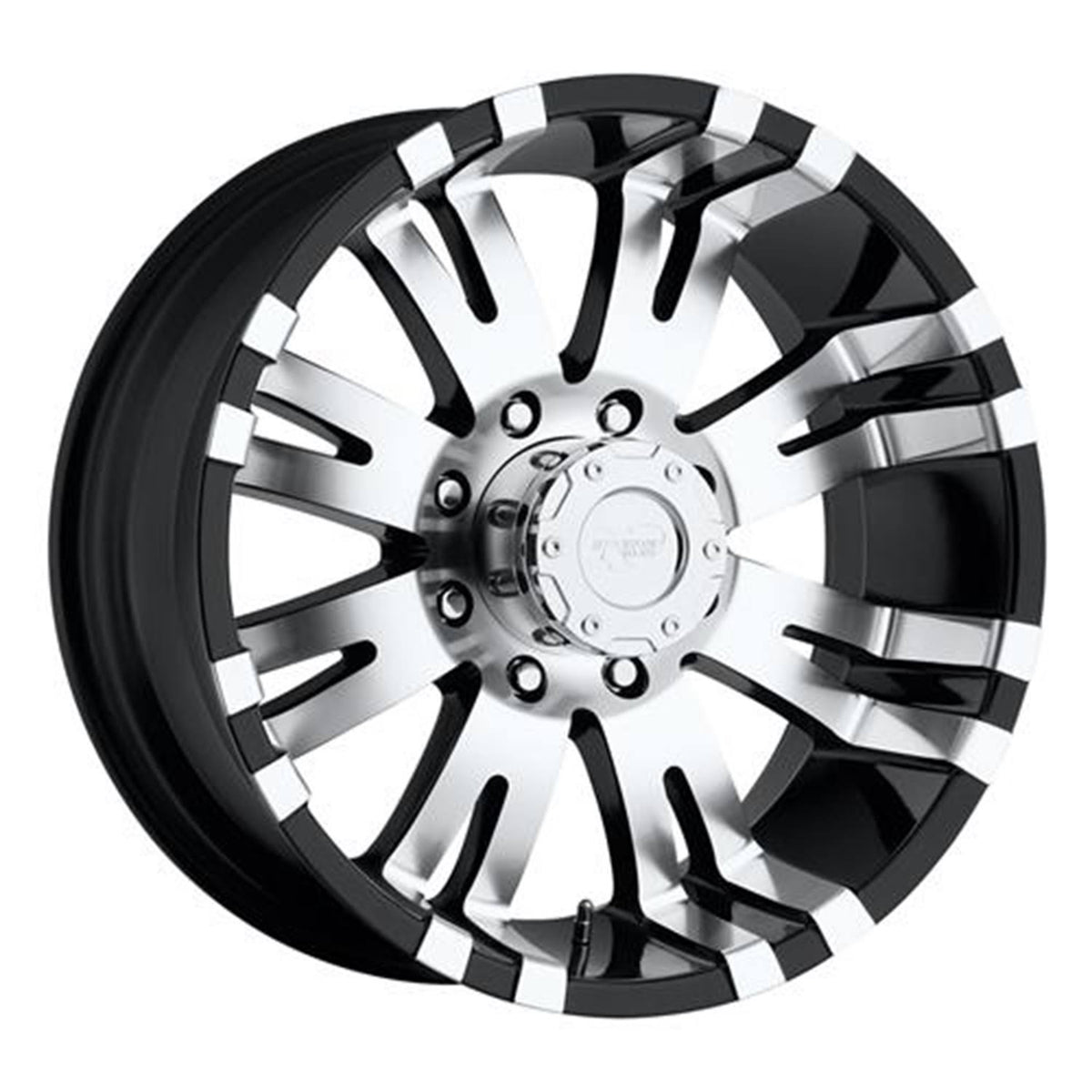 Gloss Black with Machined Face H2658