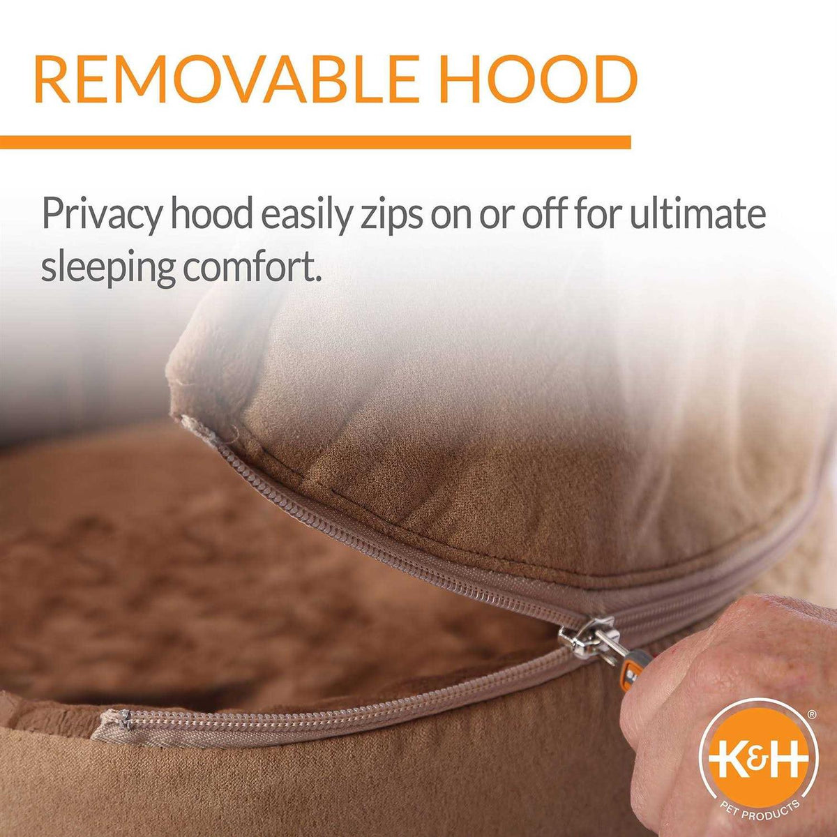 Self-Warming Hooded Kitty Bed M193688