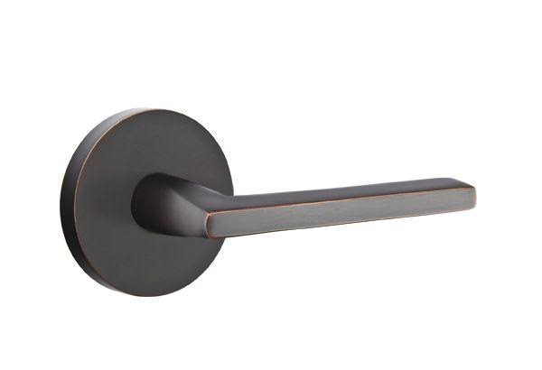 Oil Rubbed Bronze Passage Lever Set X1789