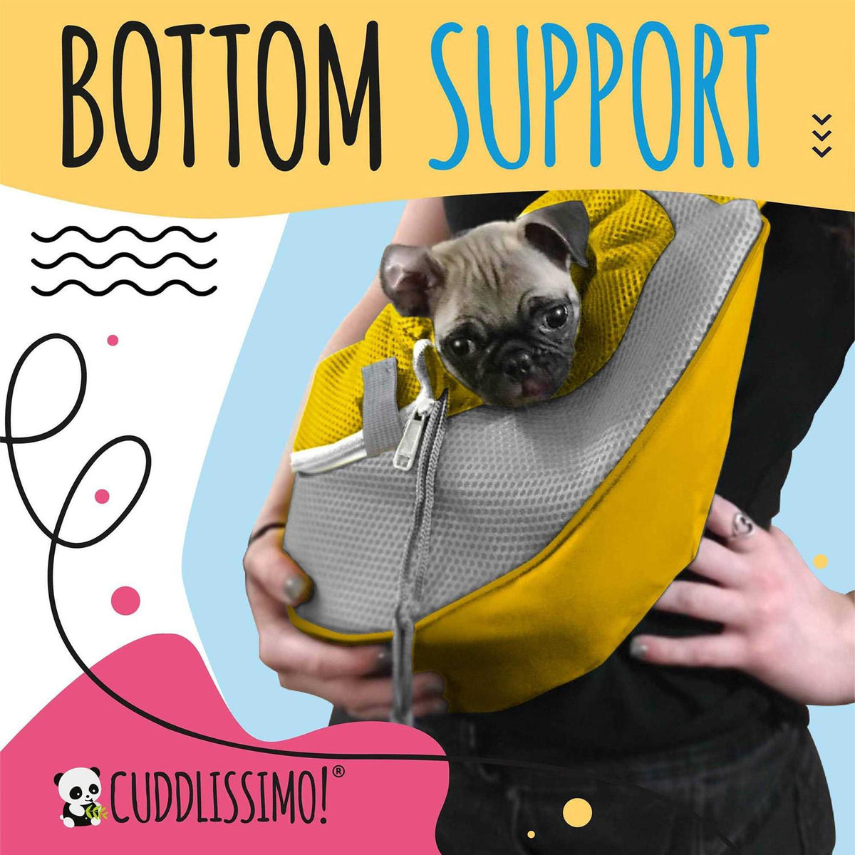 Pet Sling Carrier Small Dog Puppy Cat Carrying Bag K552040