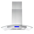 36 in. Ducted Island Range Hood in Stainless Steel O897510