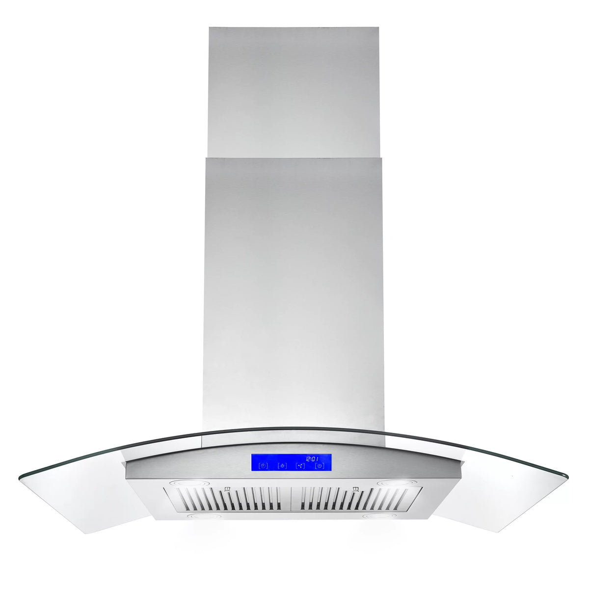 36 in. Ducted Island Range Hood in Stainless Steel O897510