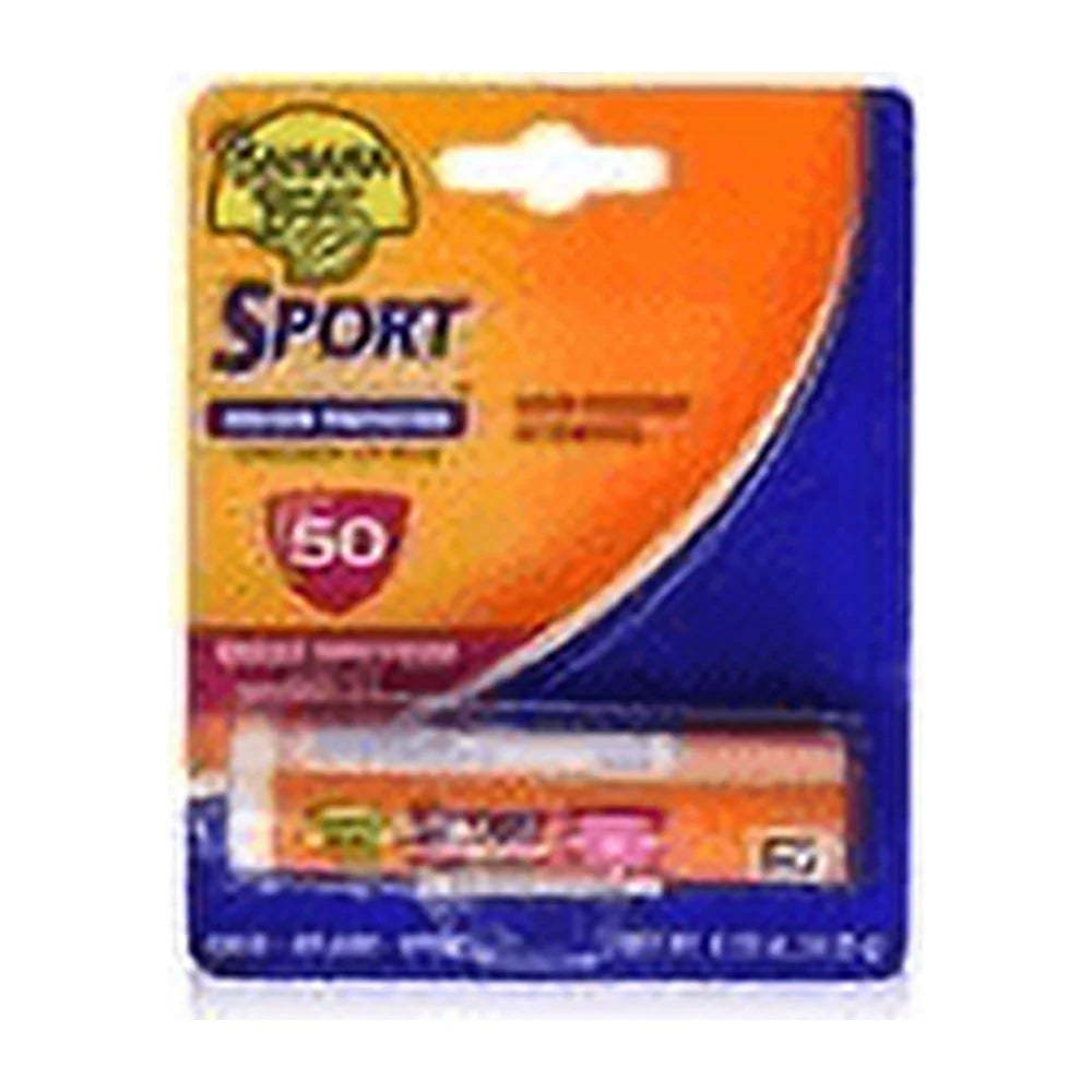 12 Pack Banana Boat Sport Performance Sunscreen Lip Balm SPF 50 .15oz Each Q724040