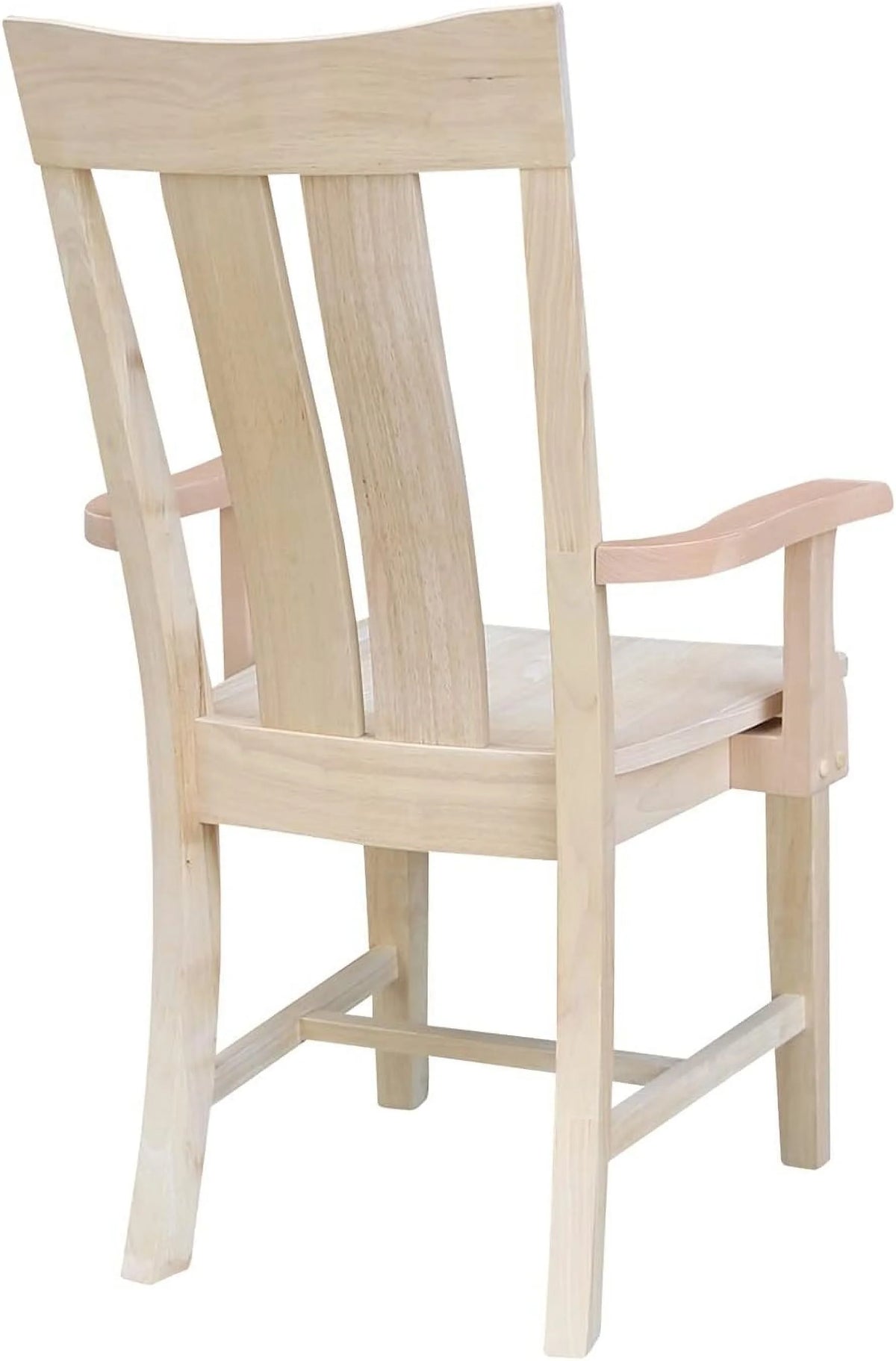 Unfinished Wood Arm Chair N22300
