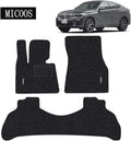 Black Waterproof Car Floor Mat Set for BMW X6 (2019-2020) U230567