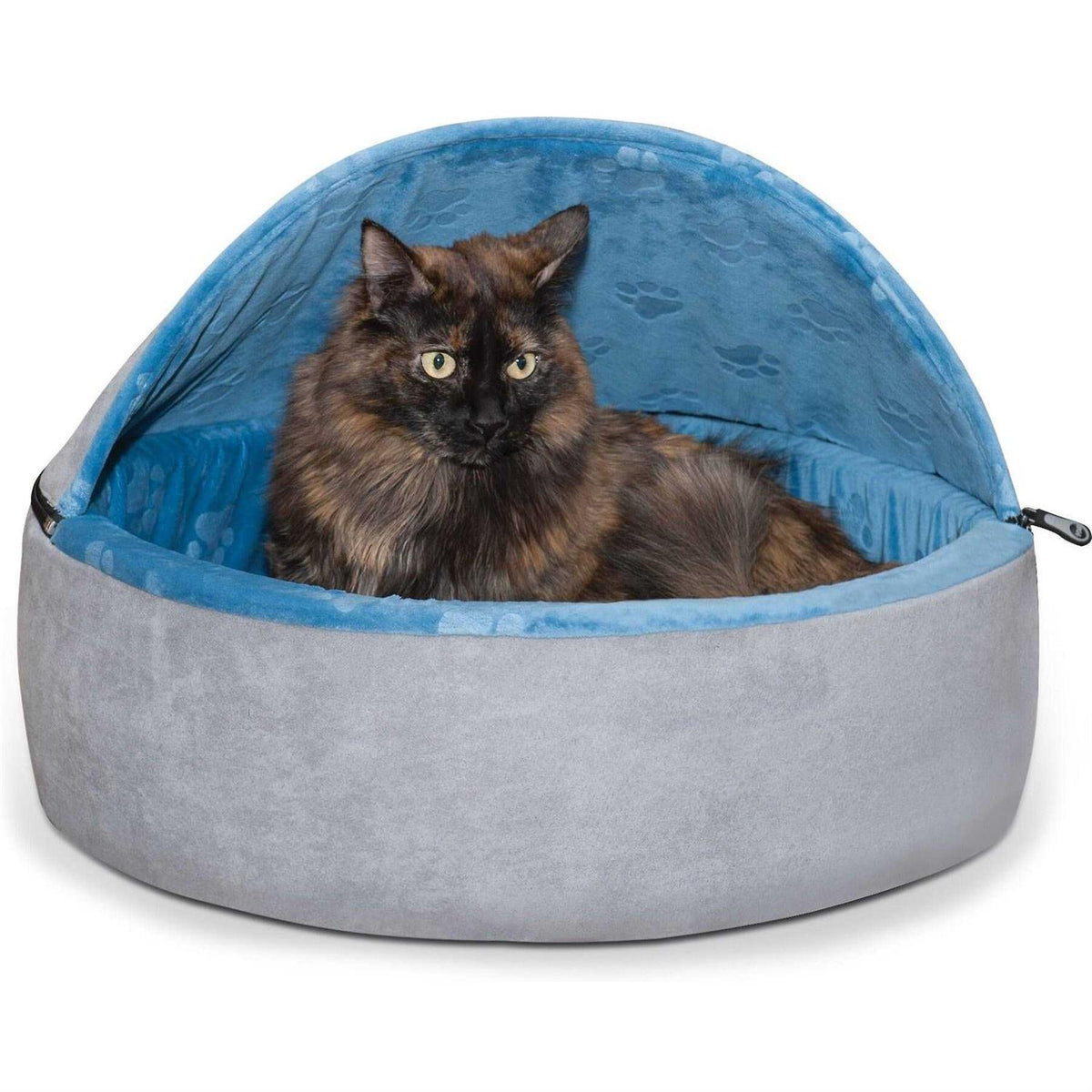 Self-Warming Hooded Kitty Bed M193688