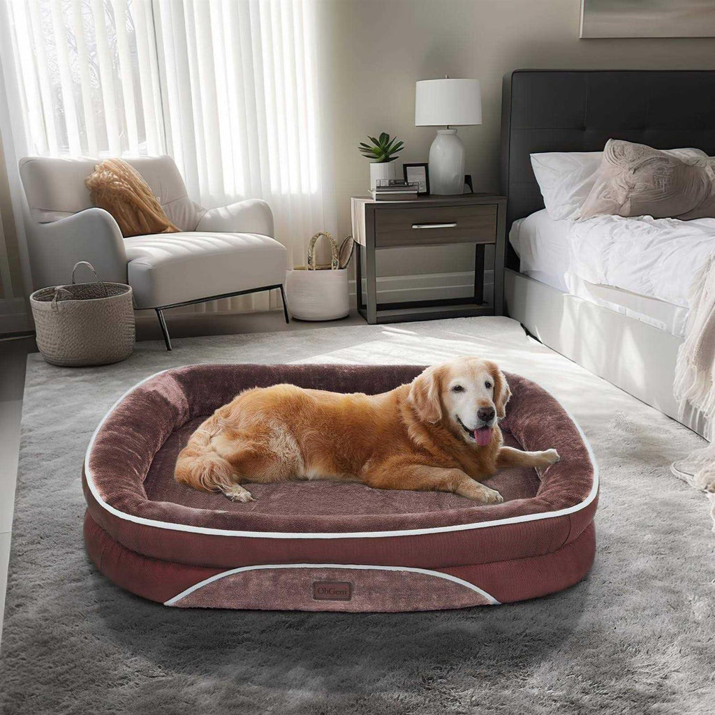 Oversized Orthopedic Dog Bed with Egg Foam A89615