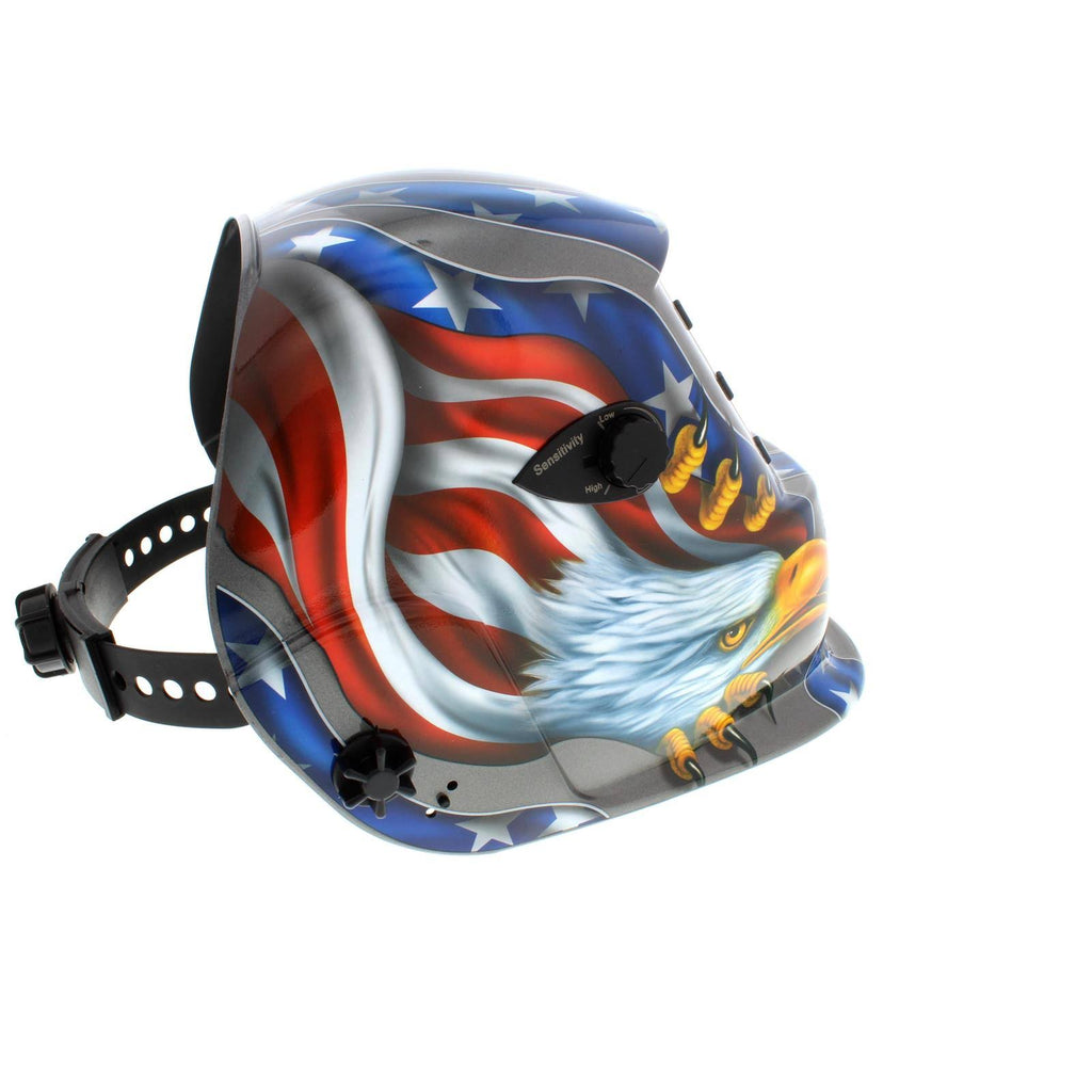 Solar Powered Auto Darkening Welding Helmet G82613