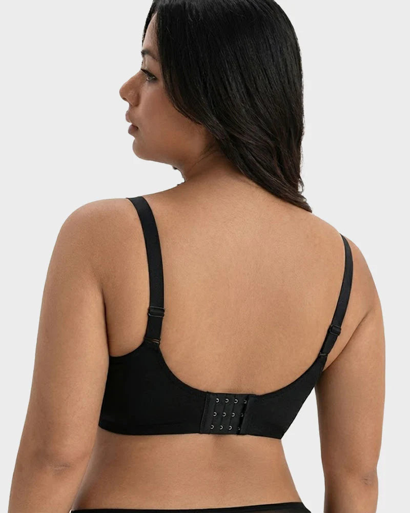 Polka Dot Lace Minimizer Bra N417