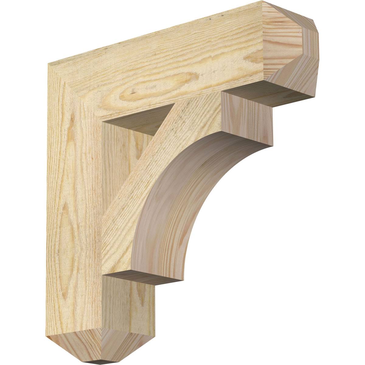 Douglas Fir Rough Sawn Bracket O356