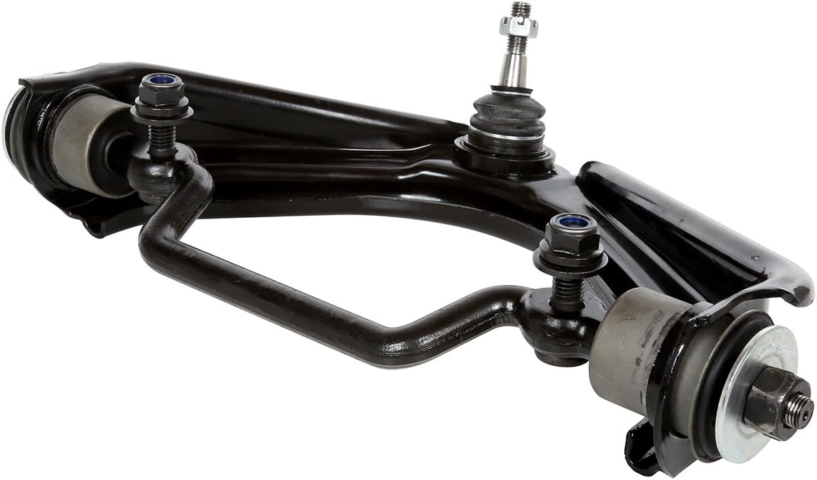Pair of 2 Front Upper Suspension Control Arm and Ball Joint Assembly with Bushing E1714