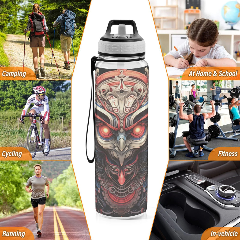 32oz Tritan Leakproof Water Bottle with Straw Q83801