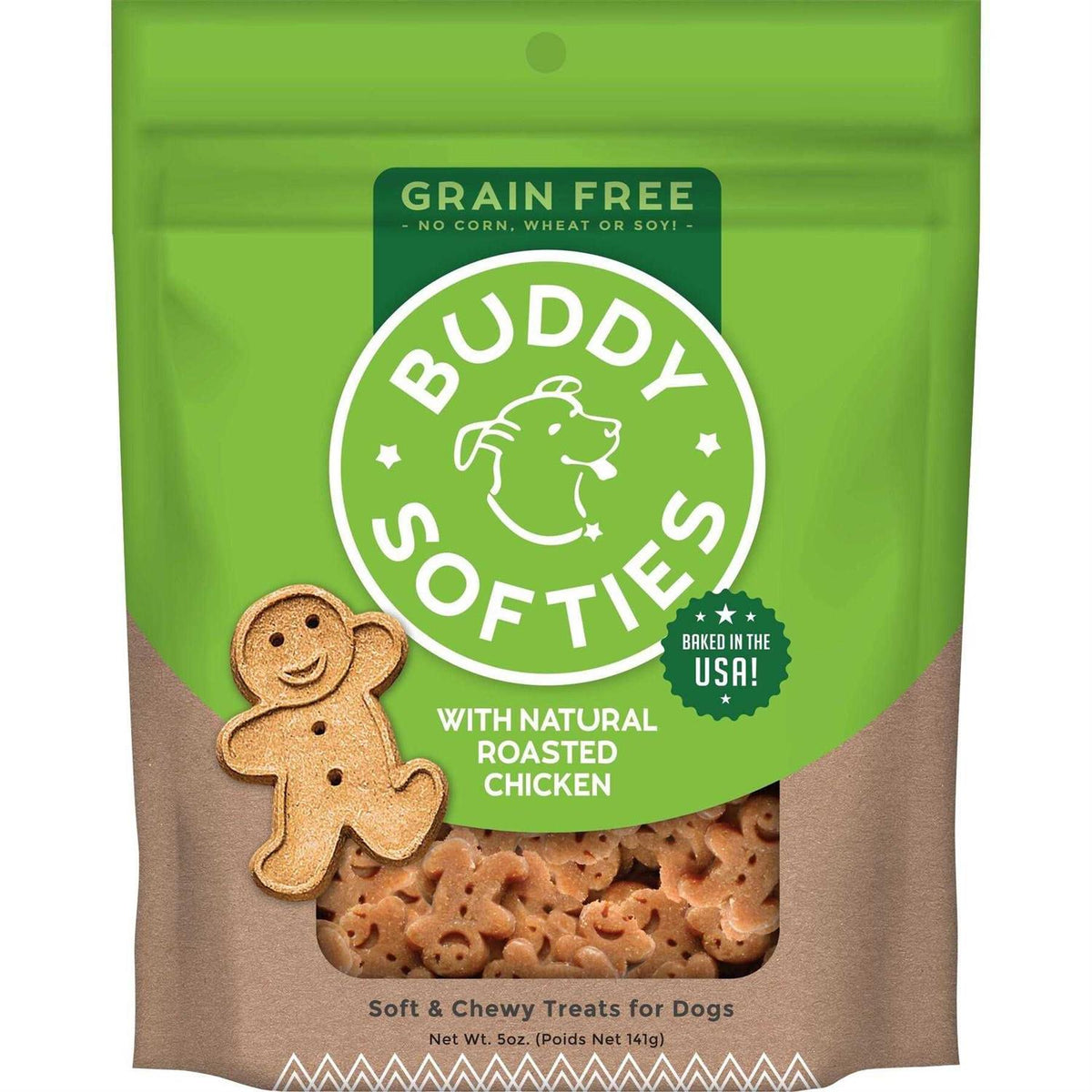 Soft & Chewy Grain Free Roasted Chicken Dog Treats A45097