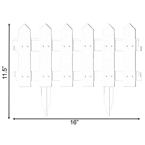 12-inch Decorative Landscape Edging Ornamental Fence X653