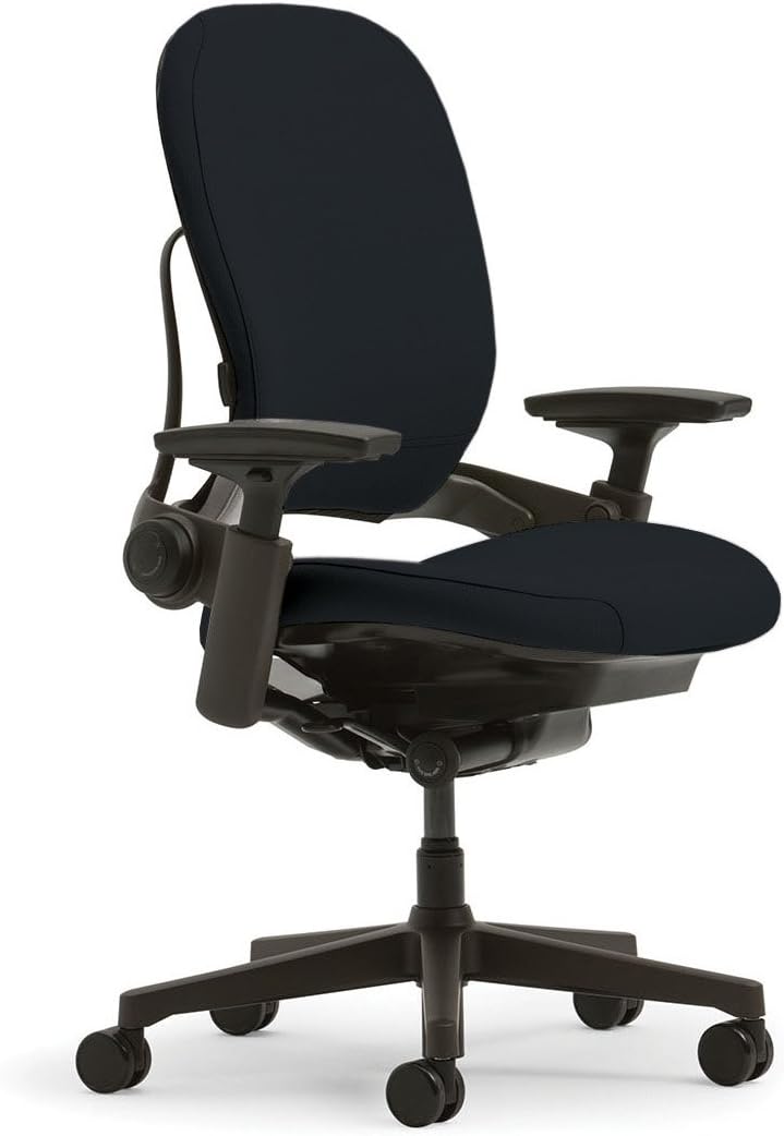 Black Fabric Office Chair U363903