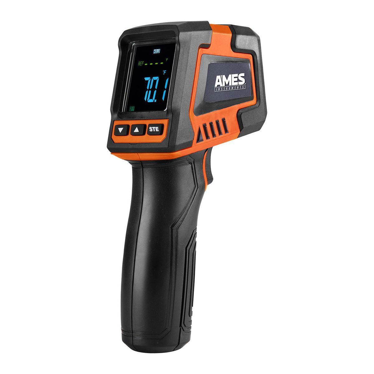 Infrared Laser Thermometer with Color Alarms C51589