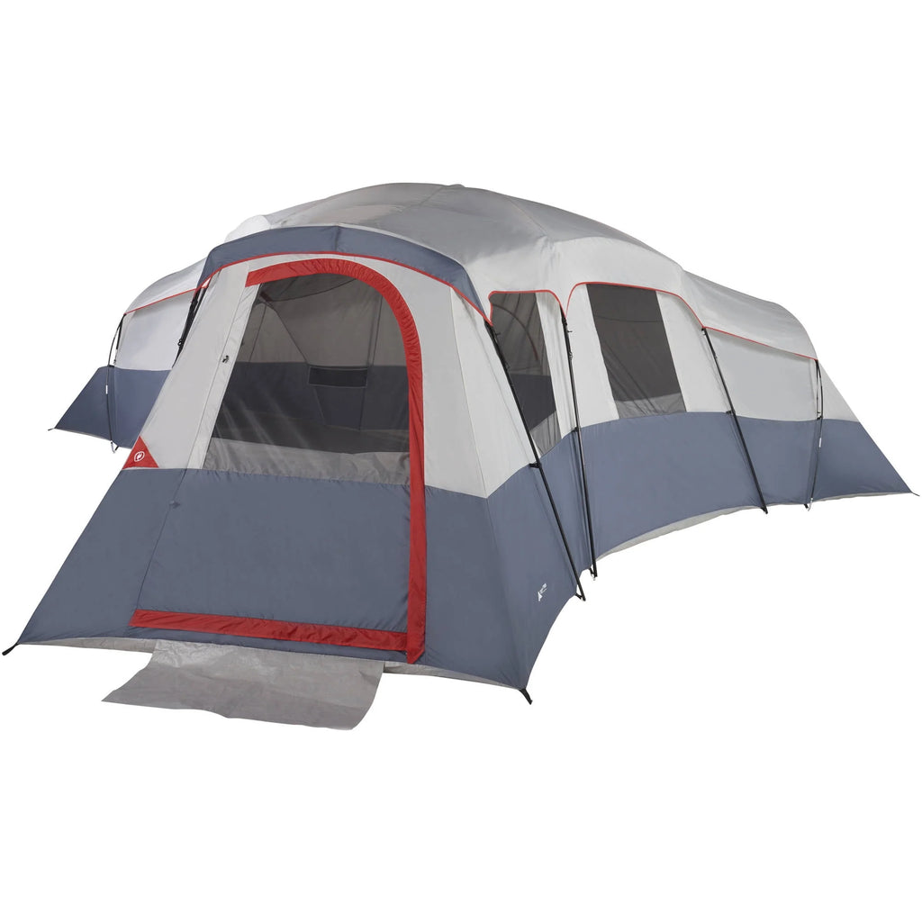 20-Person 4-Room Cabin Tent with 3 Separate Entrances D30592