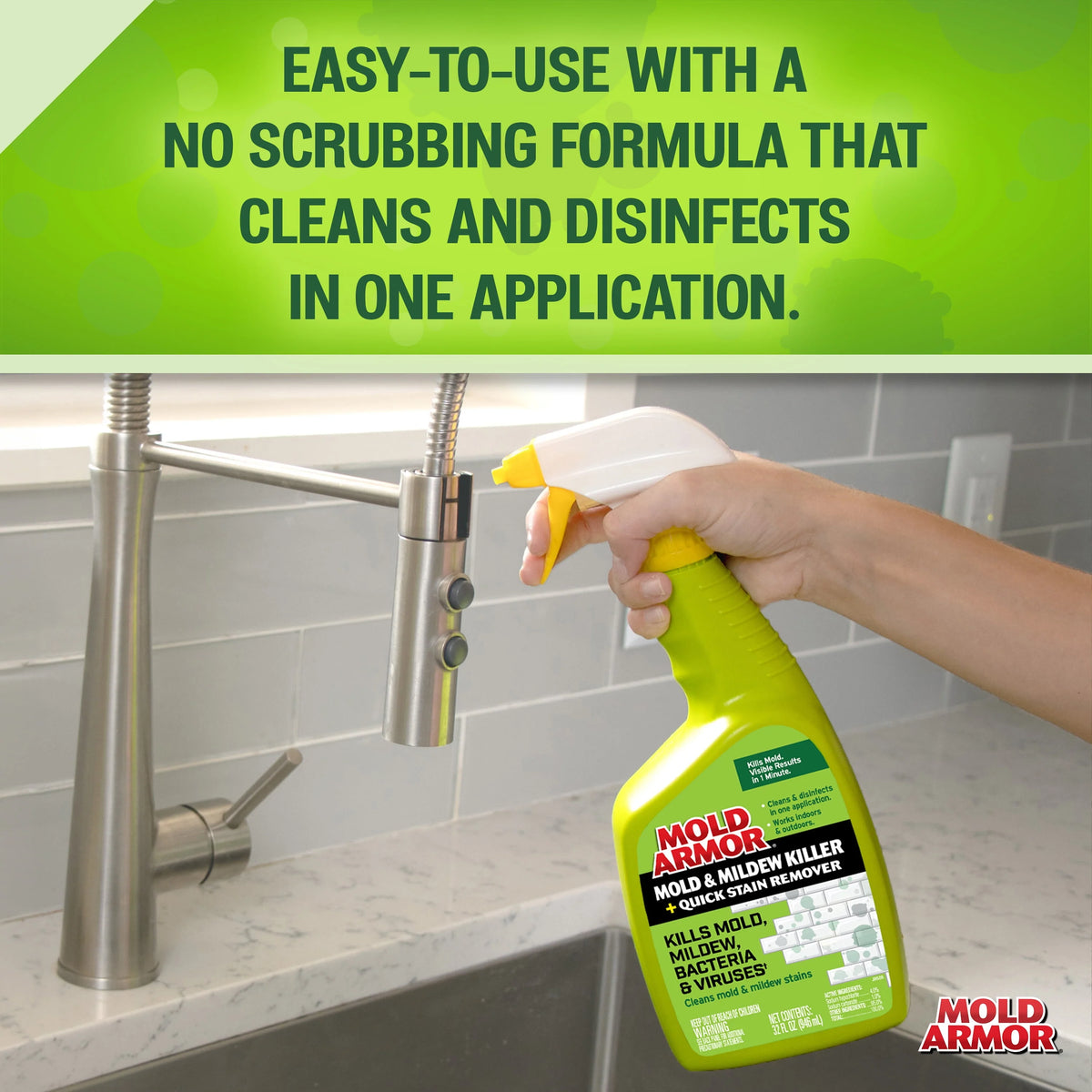 Mold and Mildew Killer Stain Remover 32 oz A85352