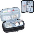 Black Double Layer Insulin Travel Case Y111651