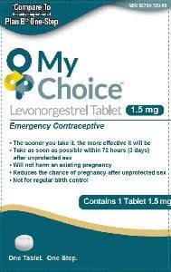 Emergency Contraceptive Tablet G53979