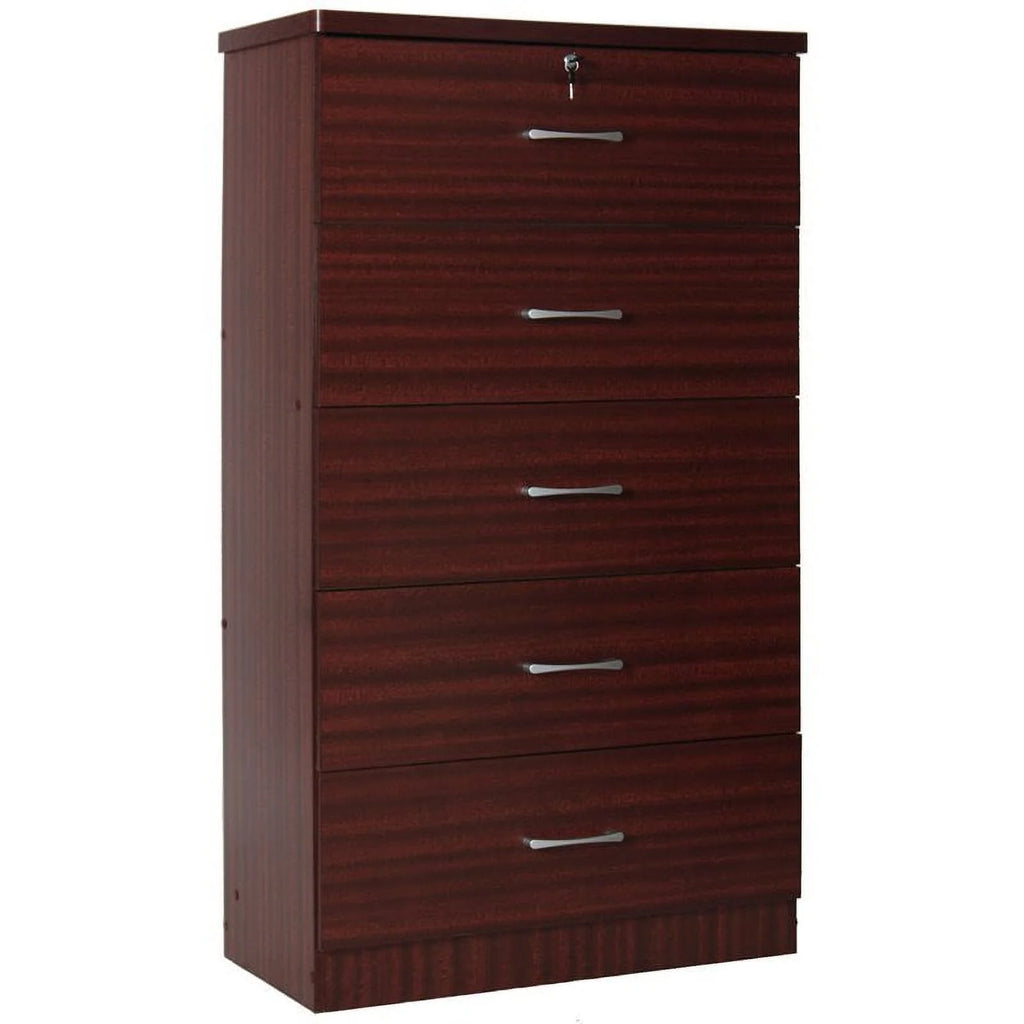 Twin Captains Bed & 5-Drawer Chest I733883