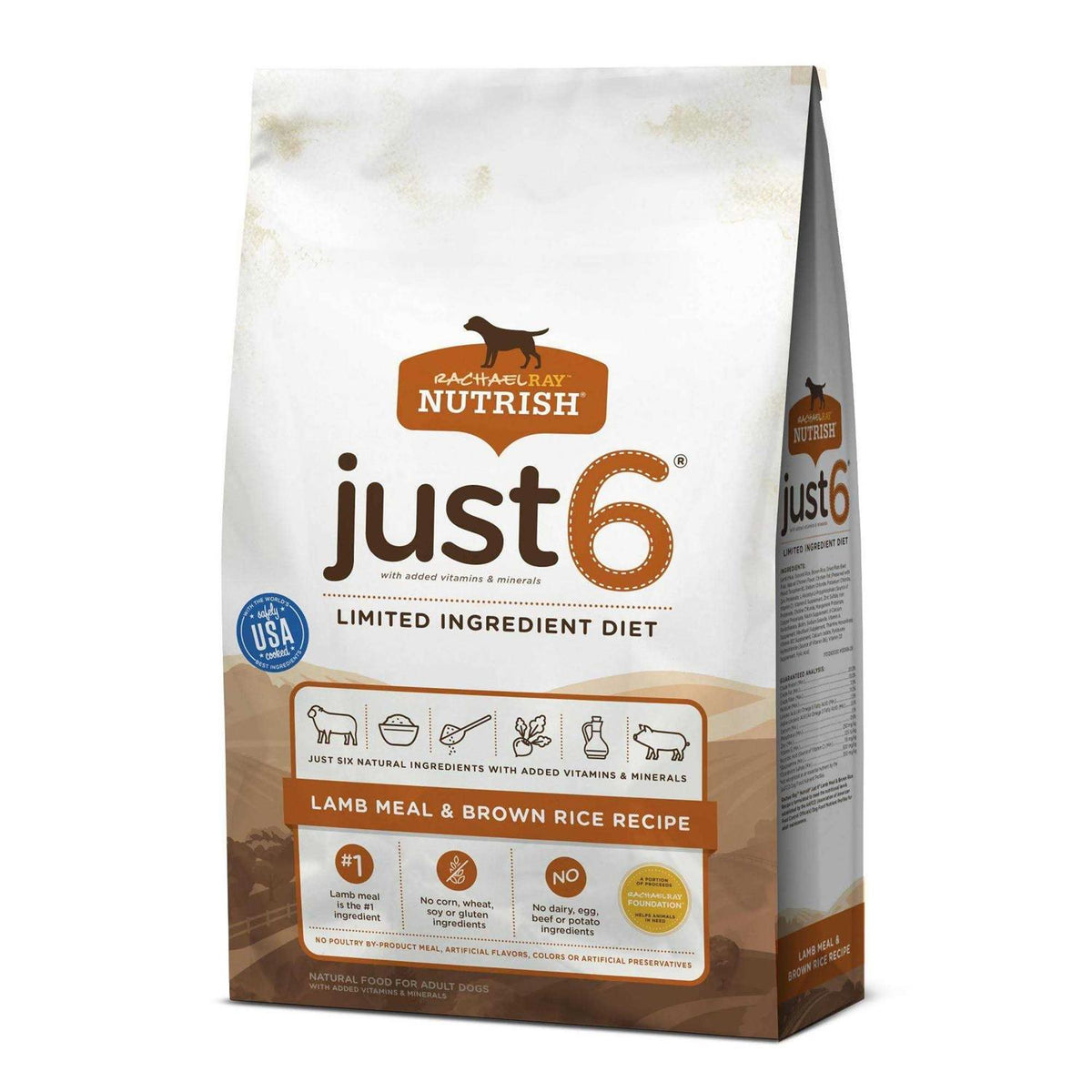 Lamb Meal & Brown Rice Recipe Dry Dog Food M3106