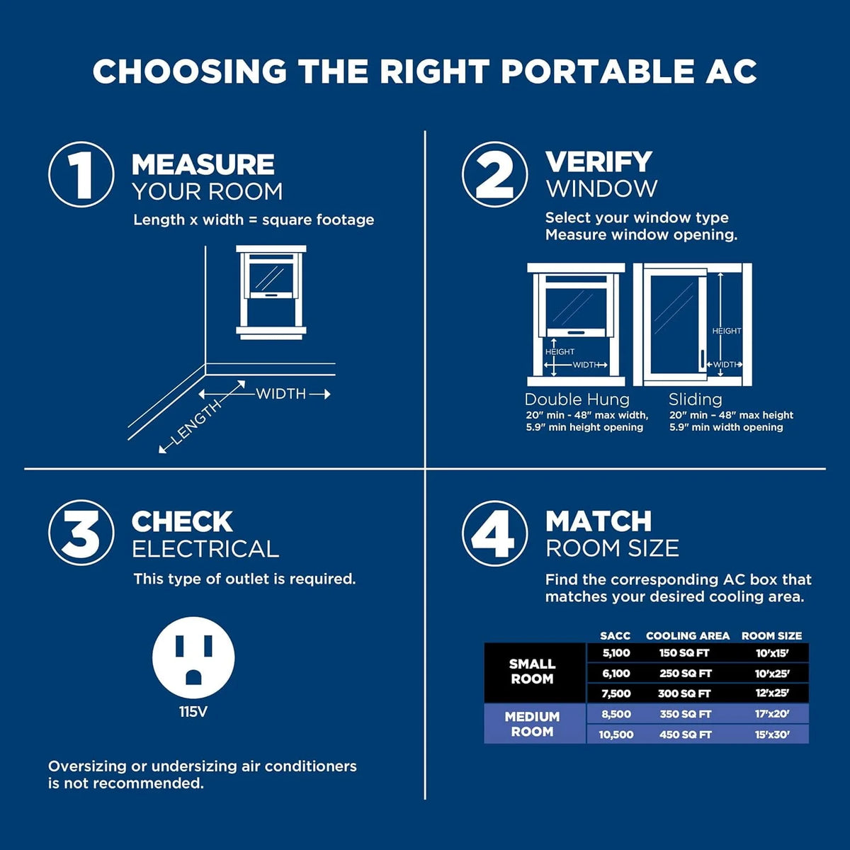 6,100 BTU Portable Air Conditioner X2937