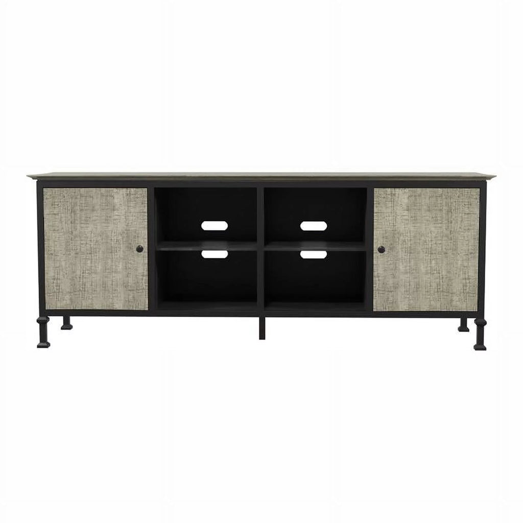 Industrial Wood 72-Inch TV Stand G6954