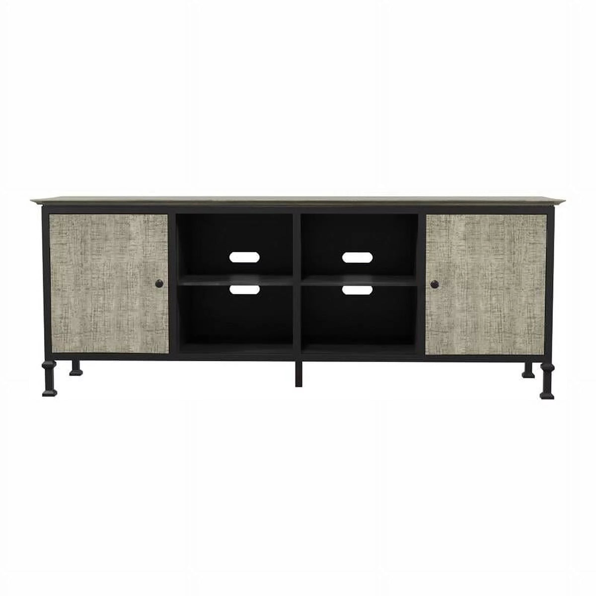 Industrial Wood 72-Inch TV Stand G6954