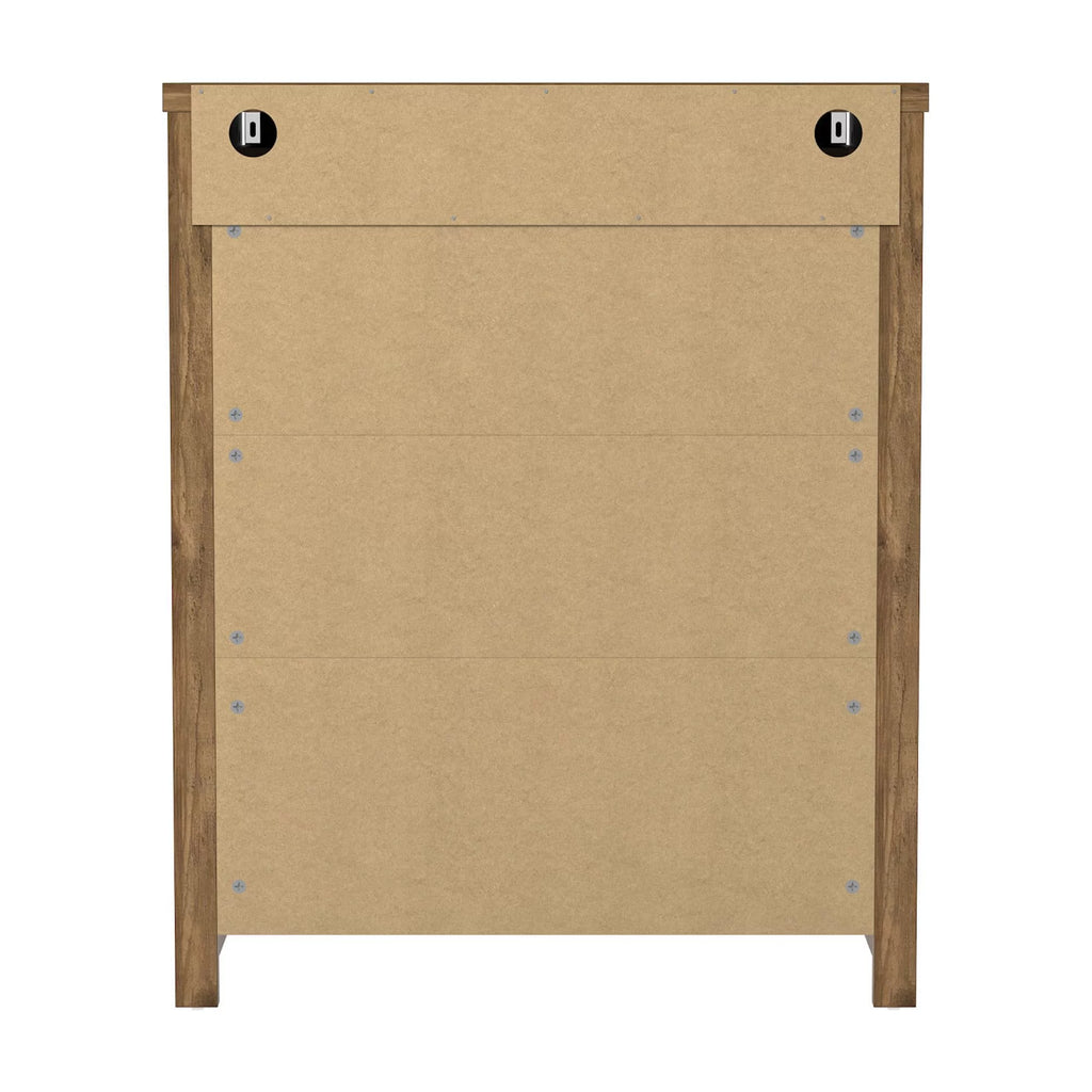 Gray & Oak 4-Drawer Dresser Z46275