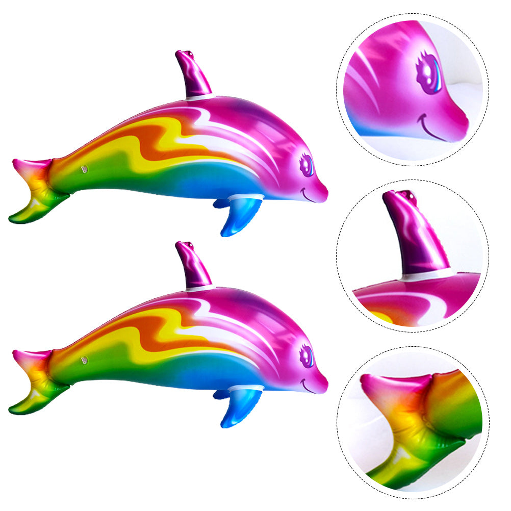 2pcs Inflatable Dolphin Toys E8453