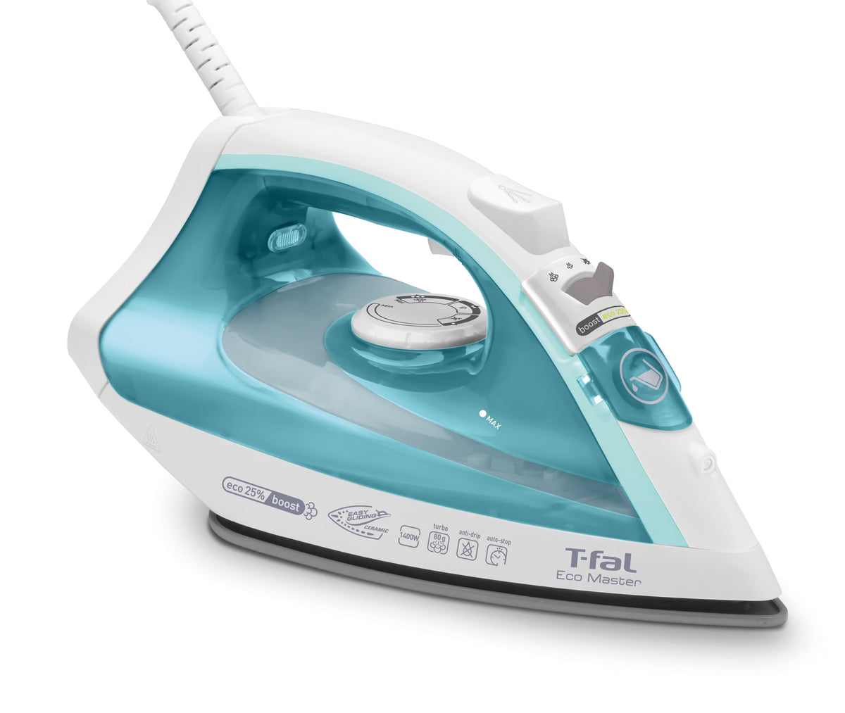 1400W Steam Iron with Ceramic Soleplate A190943