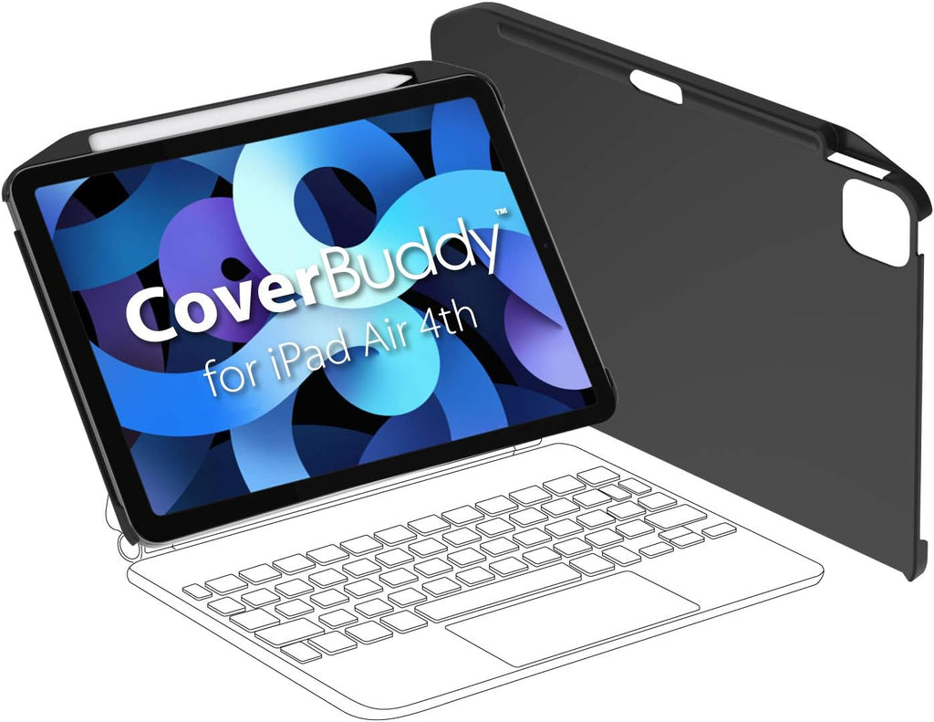 Black Case for iPad Air 4 10.9 inch with Pencil Holder E5261