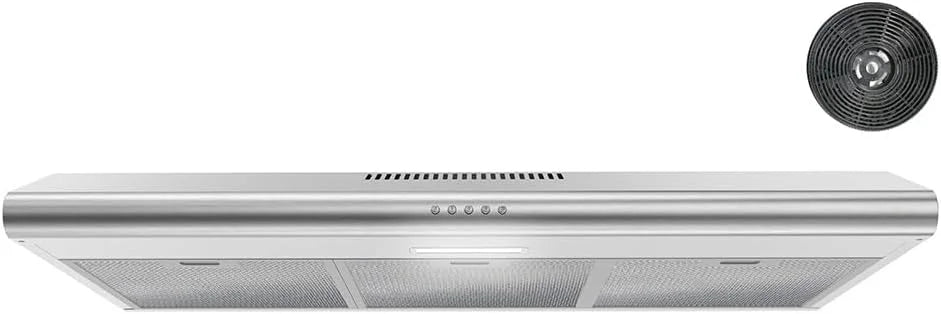 36 in. Ductless Undermount Range Hood with Mesh Filters T279