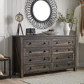 5 Drawer Wood Rustic Dresser Y409177