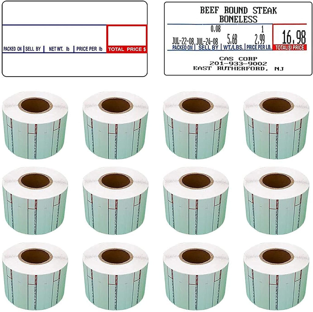 Printing Scale Label, 58 x 30 mm, 24 Rolls Per Case I5440