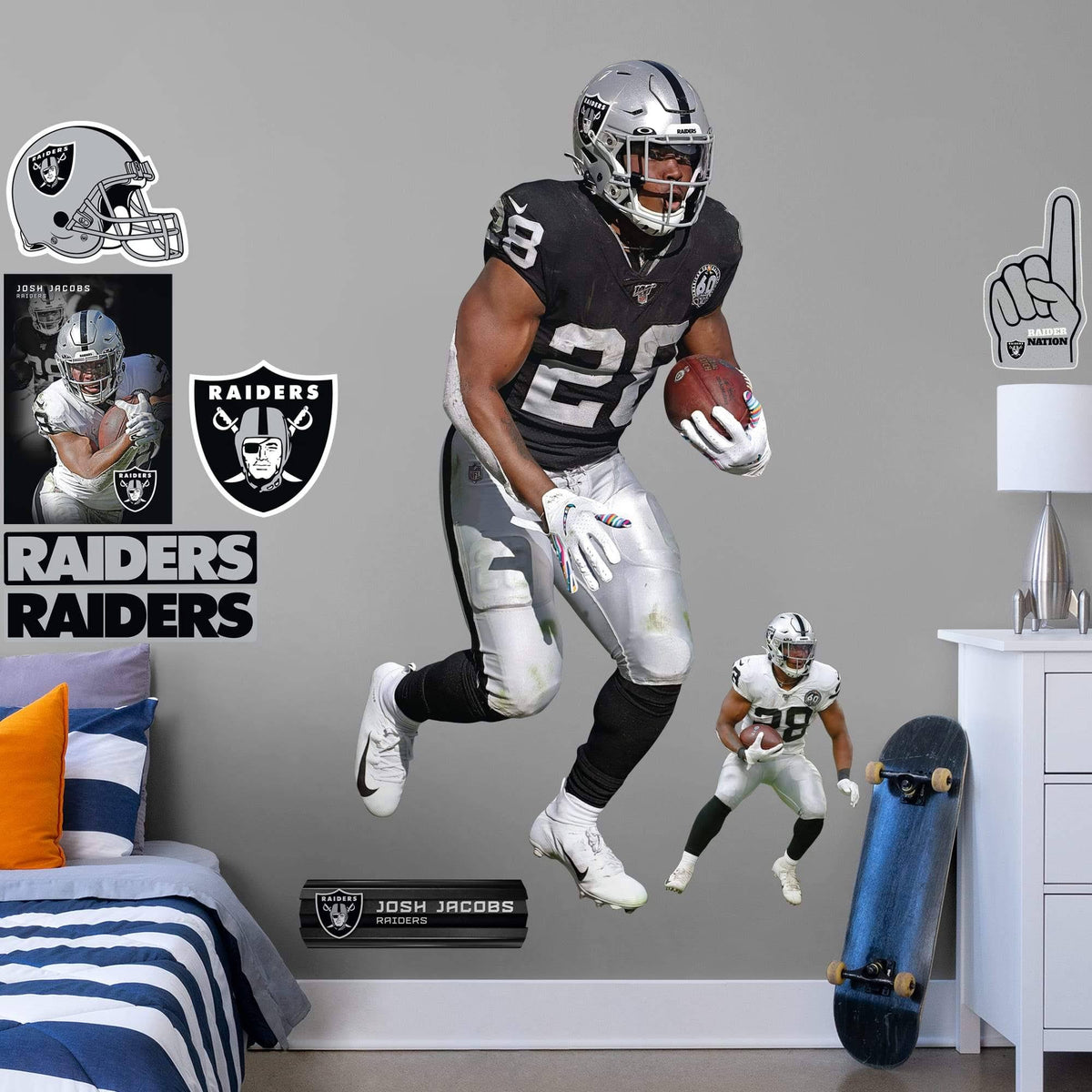 Officially Licensed NFL Removable Wall Decal A42784