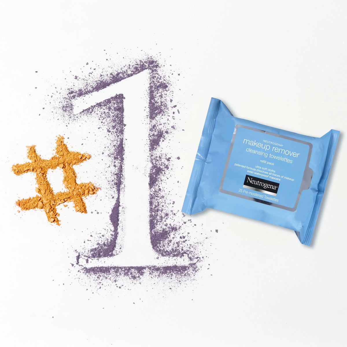 Make-Up Remover Towelettes 25 Count 2 Pack Z484