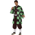 Demon Slayer Tanjiro Halloween Costume Male Adult Multi-Color N95833