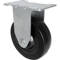 4 in. Rubber Wheel Rigid Plate Caster X23089